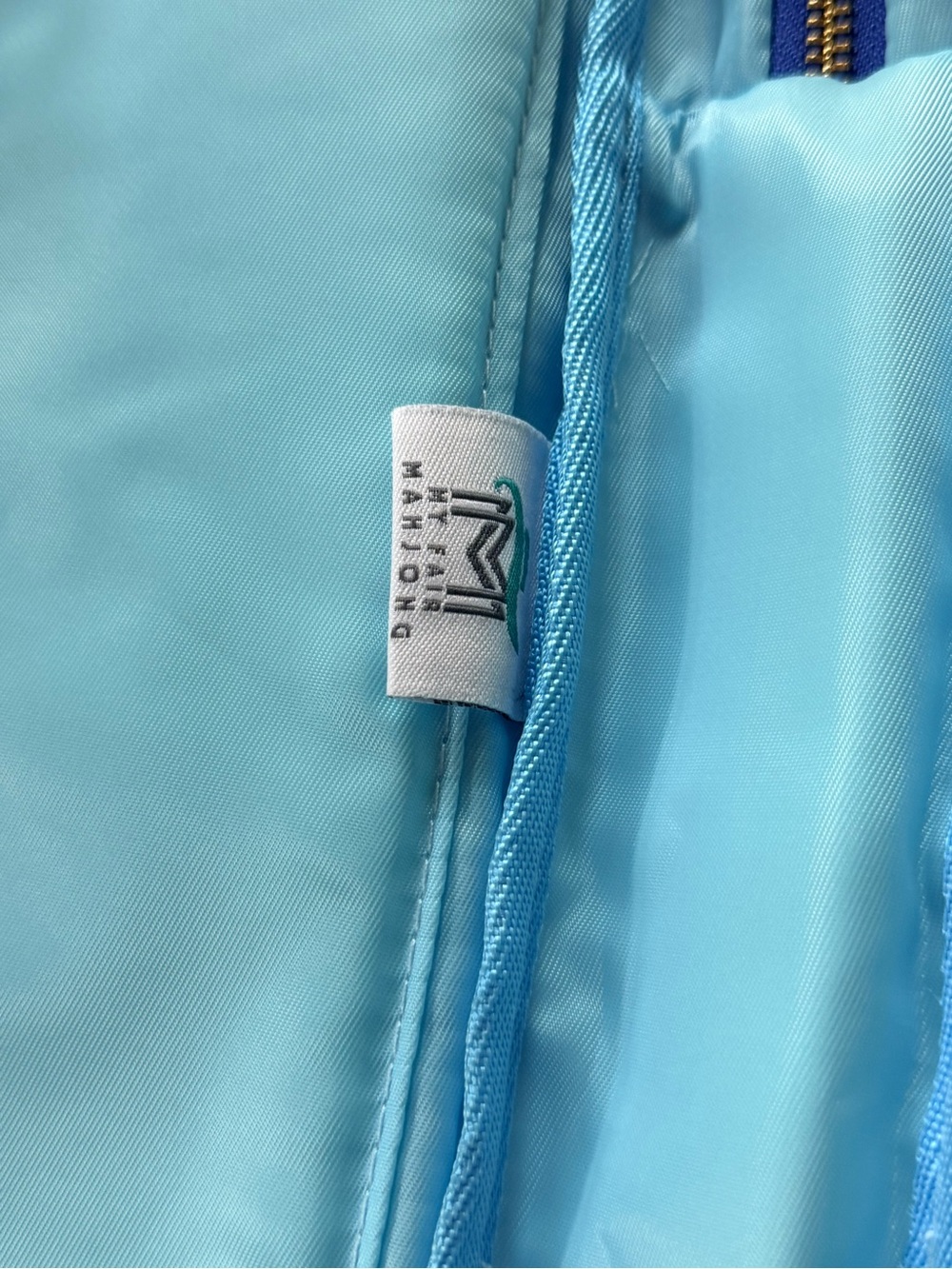 My Fair Mahjong Rack / Mat Bag. Will hold large racks. See dimensions. - Picture 8 of 13